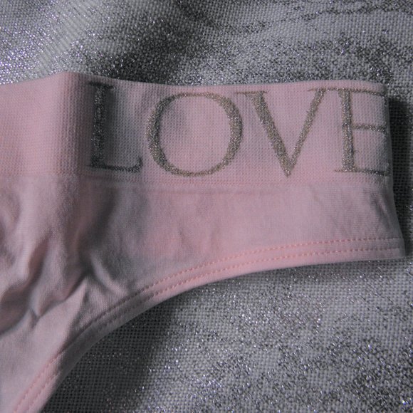 VS SEAMLESS LOGO WAIST - MILLENNIAL PINK - Picture 2 of 5